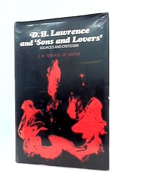Imagen del vendedor de D. H. Lawrence and Sons and Lovers: Sources and Criticism a la venta por World of Rare Books