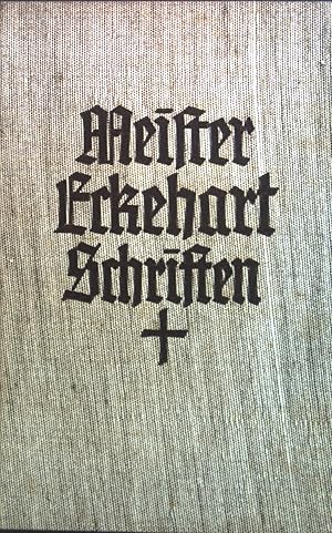 Image du vendeur pour Meister Eckehart : Schriften. mis en vente par books4less (Versandantiquariat Petra Gros GmbH & Co. KG)