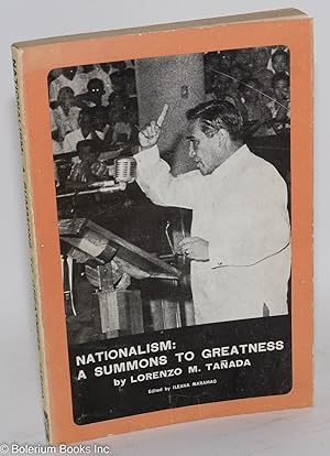 Seller image for Nationalism: A Summons to Greatness for sale by Bolerium Books Inc.