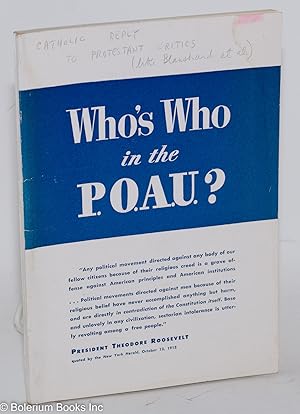 Who's Who in the P.O.A.U.