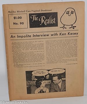 Imagen del vendedor de The Realist, No. 90, May-June 1971: An impolite interview with Ken Kesey a la venta por Bolerium Books Inc.