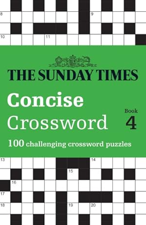 Immagine del venditore per The Sunday Times Concise Crossword Book 4 venduto da GreatBookPrices