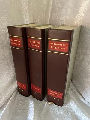 Bild des Verkufers fr Gesammelte Werke. In drei Bnden. 1. Band: Dramatische Dichtungen I; 2. Band: Dramatische Dichtungen II und Gedichte; Band 3: Schriften zur Geschichte, Schriften zur Kunst und zur Philosophie. Erschienen ca. 1965 zum Verkauf von Antiquariat Jochen Mohr -Books and Mohr-