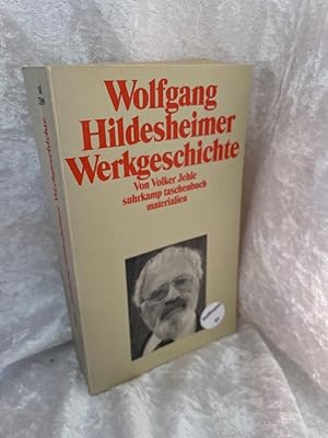 Bild des Verkufers fr Wolfgang Hildesheimer. Werkgeschichte. Werkgeschichte. Materialien zum Verkauf von Antiquariat Jochen Mohr -Books and Mohr-