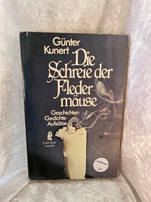 Bild des Verkufers fr Die Schreie der Fledermuse. Geschichten, Gedichte, Aufstze. Ullstein-Buch ; Nr. 26041 : Literatur heute zum Verkauf von Antiquariat Jochen Mohr -Books and Mohr-