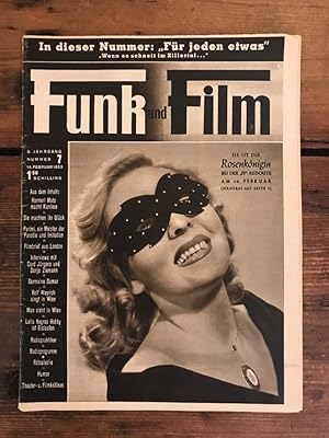 Funk und Film, 9. Jahrgang, Nummer 7, 14. Februar 1953: In dieser Nummer: "Für jeden etwas " - We...