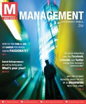 Seller image for M: Management, 3rd Edition for sale by Reliant Bookstore