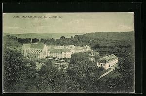 Ansichtskarte Streithausen, Abtei Marienstatt von der Vroneck aus