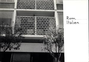 Foto Roma Rom Lazio, Gebäudefassade, Balkon
