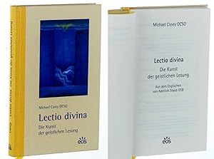 Bild des Verkufers fr Lectio divina. Die Kunst der geistlichen Lesung. Dt. Erstausg., 1. Aufl. zum Verkauf von Antiquariat Lehmann-Dronke