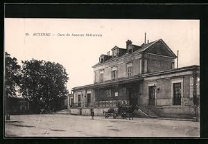 Ansichtskarte Auxerre, Gare de Auxerre St-Gervais, Bahnhof