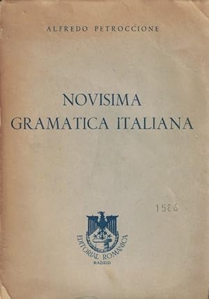 Imagen del vendedor de NOVSIMA GRAMTICA ITALIANA a la venta por Librera Torren de Rueda