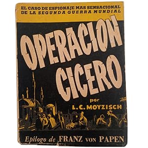 Imagen del vendedor de OPERACIN CICERO a la venta por LIBRERIA CLIO