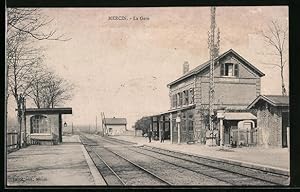 Ansichtskarte Mercin, La Gare