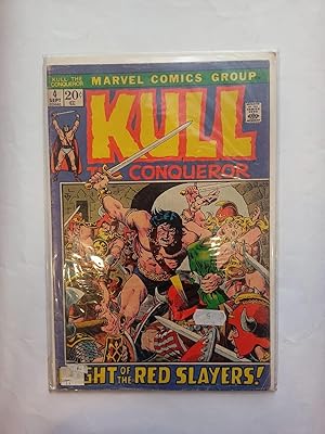 KULL the Conqueror: Fight of Red SLAYERS! Número 4.