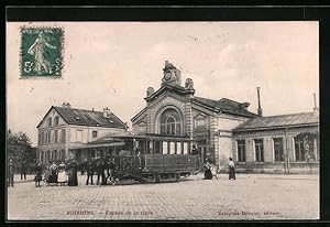 Ansichtskarte Soissons, Facade de la Gare