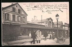 Ansichtskarte Soissons, La Gare (Interieur)