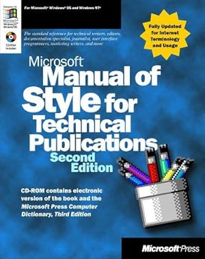 Imagen del vendedor de Microsoft Manual of Style for Technical Publications a la venta por WeBuyBooks