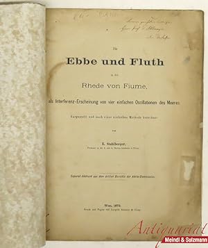 Die Ebbe und Fluth in der Rhede von Fiume, als Interferenz-Erscheinung von vier einfachen Oscilla...