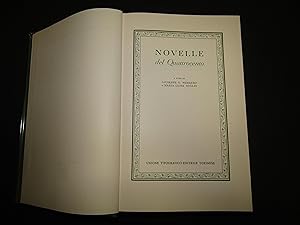 Novelle del Quattrocento. a cura di Ferrero Giuseppe G. e Doglio Maria Luisa. UTET. 1975