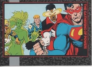 Seller image for Cromo E002090: Trading Cards.The Death of Superman n 18. The Gathering of Power! for sale by EL BOLETIN