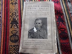 Seller image for Soldier Songs from ANZAC, written in the firing line for sale by Creaking Shelves Books