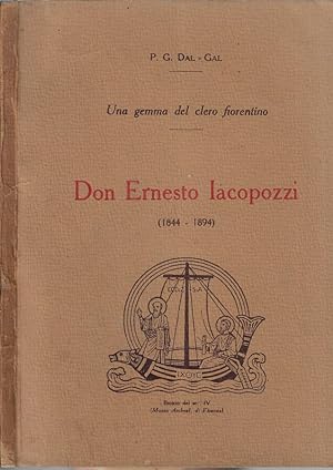 Imagen del vendedor de Don Ernesto Iacopozzi 1844-1894 a la venta por Biblioteca di Babele