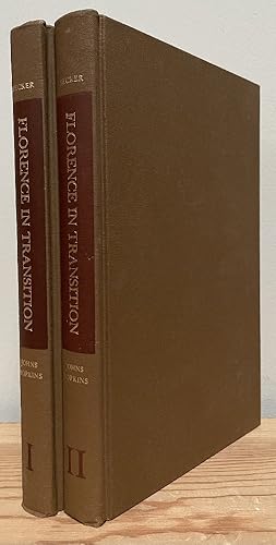 Bild des Verkufers fr Florence in Transition, two volume set: Vol. One - The Decline of the Commune, Vol Two - Studies in the Rise of the Territorial State zum Verkauf von Chaparral Books