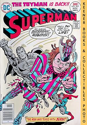 Image du vendeur pour Superman Vol. 38 No. 305 (#305), November, 1976 DC Comics mis en vente par Keener Books (Member IOBA)