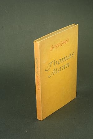 Imagen del vendedor de Thomas Mann - TEXT IN GERMAN. a la venta por Steven Wolfe Books