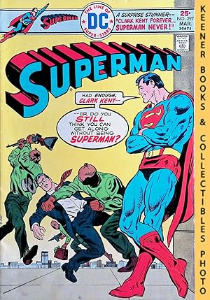 Imagen del vendedor de Superman Vol. 38 No. 297 (#297), March 1976 DC Comics a la venta por Keener Books (Member IOBA)