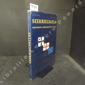 Image du vendeur pour Seekriegsatlas. Mittelmeer - Schwarzes Meer. 1940 - 1943. Mit 62 Haupt- und 34 Nebenkarten, davon 2 dreifarbig mis en vente par Librairie-Bouquinerie Le Pre Pnard