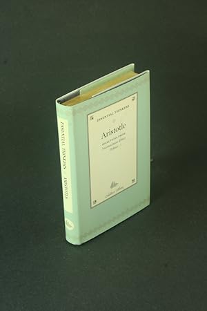 Bild des Verkufers fr Aristotle: selections from Nicomachean ethics, politics. Introduction by Hugh Griffith zum Verkauf von Steven Wolfe Books