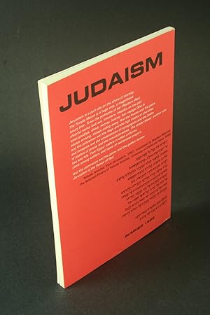 Image du vendeur pour Judaism. A Quarterly Journal. No. 179, volume 45, number 3, Summer 1996. mis en vente par Steven Wolfe Books