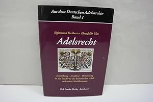 Adelsrecht Entstehung - Struktur - Bedeutung in der Moderne des historischen Adels und seiner Nac...