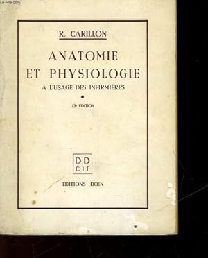 Image du vendeur pour ANATOMIE ET PHYSIOLOGIE mis en vente par Ammareal