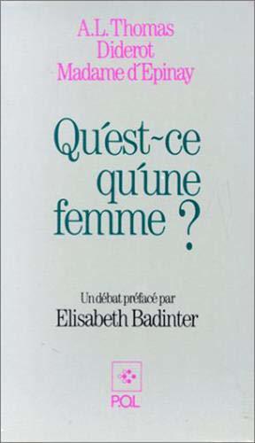 Seller image for Qu'est-ce qu'une femme ? for sale by JLG_livres anciens et modernes