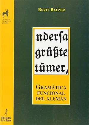 Bild des Verkufers fr Gramatica Funcional Del Aleman zum Verkauf von Imosver
