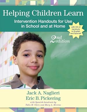 Image du vendeur pour Helping Children Learn : Intervention Handouts for Use in School and at Home mis en vente par GreatBookPrices