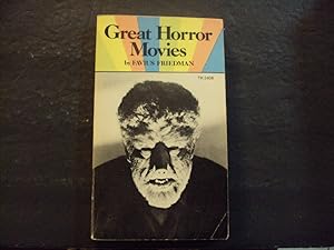 Great Horror Movies pb Favius Friedman 1st Print 1st ed 1974 Scholastic Books