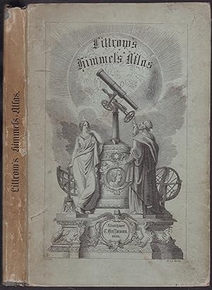 Seller image for J. J. von Littrow's Atlas des gestirnten Himmels fr Freunde der Astronimie. Deckeltitel: Littrow's Himmels Atlas for sale by Graphem. Kunst- und Buchantiquariat