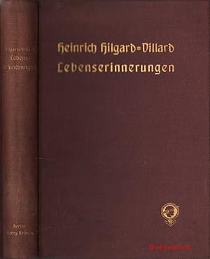 Lebenserinnerungen. Ein Bürger zweier Welten. 1835-1900.