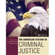 Seller image for The American System of Criminal Justice for sale by eCampus