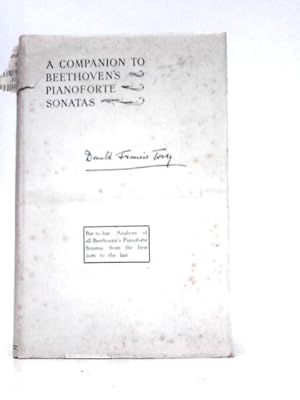 Image du vendeur pour A Companion to Beethoven's Pianoforte Sonatas (Bar-to-bar Analysis) mis en vente par World of Rare Books