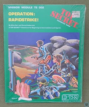Seller image for Operation Rapidstrike! (Top Secret RPG Module TS002) for sale by Wayne's Books