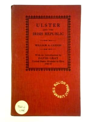 Seller image for Ulster and the Irish Republic for sale by World of Rare Books