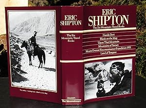 Imagen del vendedor de Eric Shipton. SIX MOUNTAIN-TRAVEL BOOKS Nanda devi, Blank of the Map, Upon That Mountain, Mountains of Tartary, Mt. Everest Reconnaissance Expedition 1951, Land of Tempest -- 1985 FIRST EDITION a la venta por JP MOUNTAIN BOOKS