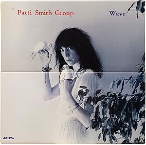 Wave (Original oversize record store promotional poster for the 1979 Patti Smith album)