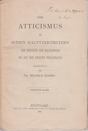 Philostratus der Zweite. [Aus: Der Atticismus in seinen Hauptvertretern von Dionysius von Halikar...