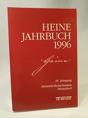 Bild des Verkufers fr Heine- Jahrbuch 1996 35. Jahrgang zum Verkauf von ANTIQUARIAT Franke BRUDDENBOOKS